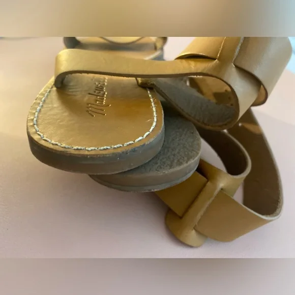 Madewell Tan Leather Sandals - Picture 2 of 4